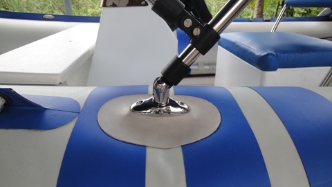 ขายเรือยางท้องไฟเบอร์ เครื่องTohatsu 30 พร้อมใช้