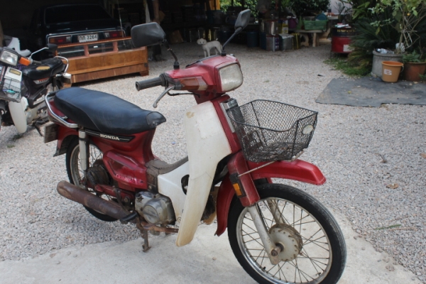 ดรีมคุรุสภาสีแดงทะเบียนพร้อมโอนเดิมๆขายถูก9500บาท