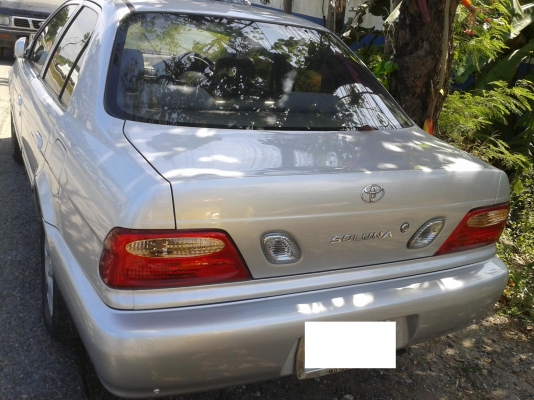 ขายโตโยต้า โซโลน่า 1500 CC ปี 2002 Tel. 088-4501277 ขายโตโยต้า โซโลน่า 1500 CC ปี 2002 Tel. 088-4501277