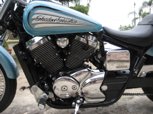 ขาย honda shadowslasher400 ปี 2000 ประกอบใหม่เสียสรรพสามิตแล้ว 109,000