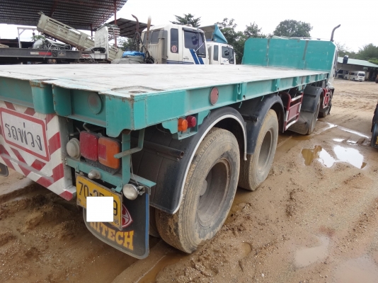 ขาย ด่วน  รถ 6 ล้อ หัวลากพร้อมหางพื้นเรียบยาว 7.20 เมตร  ISUZU  FTR   220  แรง  ปี  47  แยกหัว-หาง ขายก็ได้