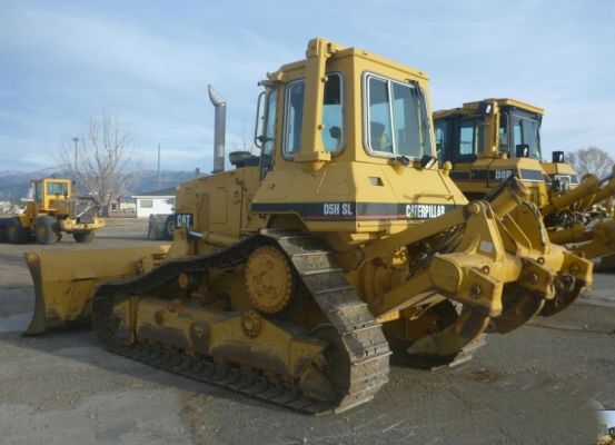 รถดันดิน Caterpillar D5H Series2 ตู้เเอร์ Ripperหลัง สีสวย ช่วงล่างเเน่น