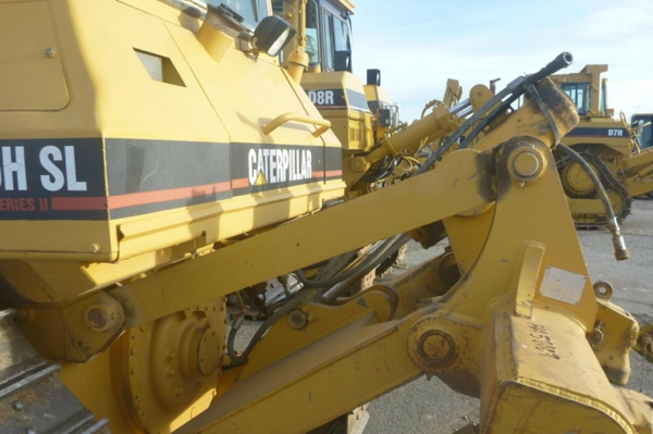 รถดันดิน Caterpillar D5H Series2 ตู้เเอร์ Ripperหลัง สีสวย ช่วงล่างเเน่น