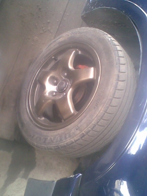 ล้อ SKYLINE   1 คู่  พร้อมยาง