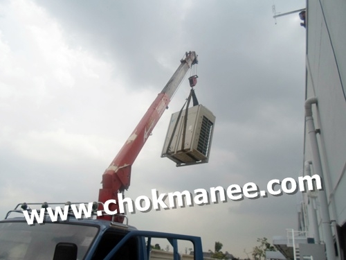 รถบรรทุกติดเครน มีป๊อกเก็ตเทปูน ให้เช่า