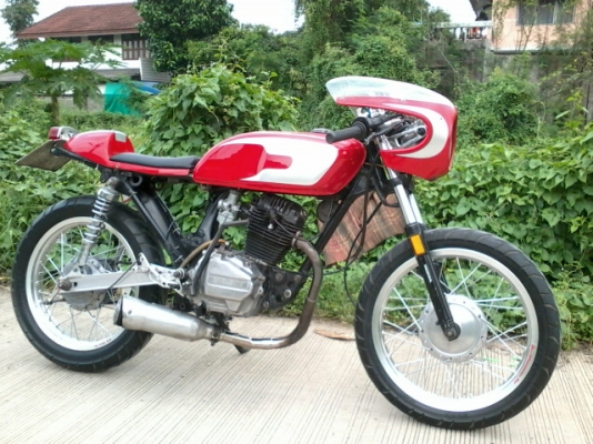 Honda wing125 "cafe racer" ทะเบียนโอน