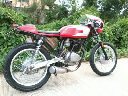 Honda wing125 "cafe racer" ทะเบียนโอน