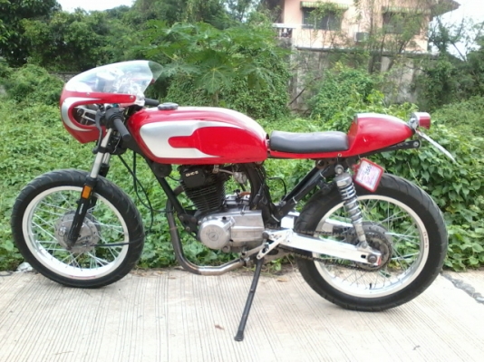 Honda wing125 "cafe racer" ทะเบียนโอน