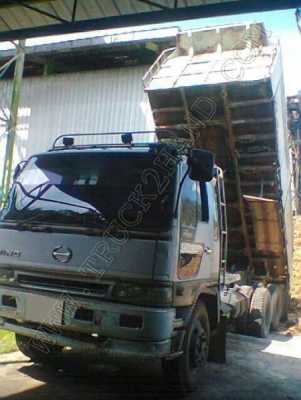 รถบรรทุก 10 ล้อดั๊มพ์ ยี่ห้อ HINO รุ่น FM1J 210 แรงม้า มีสโลกลาง รถบรรทุก 10 ล้อดั๊มพ์ ยี่ห้อ HINO รุ่น FM1J 210 แรงม้า มีสโลกลาง