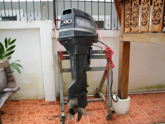 ขายเครื่อง ยามาฮ่า 40 แรง สตาร์ทไฟฟ้า แน่นๆๆ ฟิตๆ ราคาเบาๆ