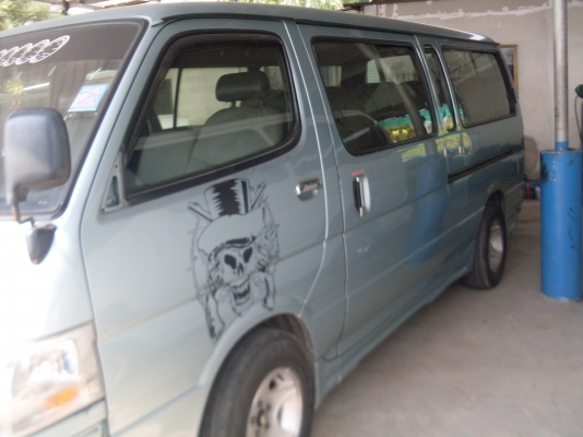 ขายรถตู้ โตโยต้า หัวจรวด ช่วงยาว