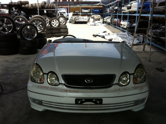 ขายเครื่องยนต์พร้อมหัวตัด TOYOTA ARISTO เครื่องยนต์ 2JZ-GTE. VVTI 280HP !!!!เกียร์ ออโต แรงเกินพิกัด