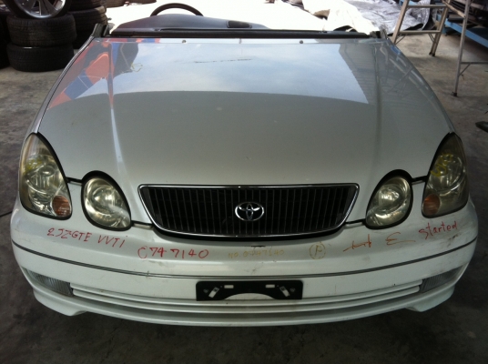 ขายเครื่องยนต์พร้อมหัวตัด TOYOTA ARISTO เครื่องยนต์ 2JZ-GTE. VVTI 280HP !!!!เกียร์ ออโต แรงเกินพิกัด