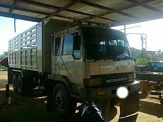ขายรถ 10 ล้อ 2 เพลา กระบะเหล็กดั้มดิน MITSUBISHI FN527M-TF 6D16 สภาพสวย พร้อมใช้