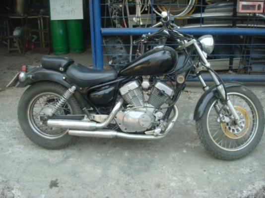 ขายมอเตอร์ไซต์มือเดียว สำหรับท่านที่ชอบเท่ห์ มาแล้วครับ YAMAHA VIRNGO 250 CC. ขายถูกๆๆๆๆ 18,000 บาท รับทุกสายครับ