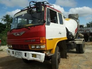 ขายด่วน 6ล้อHINOโม่ปูน 3คิว เครื่องEH700 สภาพพร้อมใช้งาน เอกสารเล่มทะเบียนพร้อมโอน