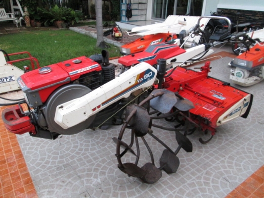 รถพรวนดินเดินตามYANMAR YA90เครื่องดีเซลwww.nihonmono.com