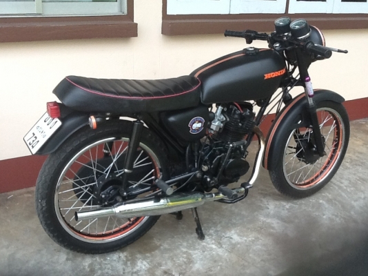 Honda cg125 ทะเบียนเต็ม+พร้อมโอน