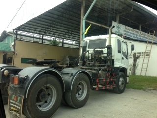 Isuzu GXZ 320 เครื่อง 6SD1 ปี 50