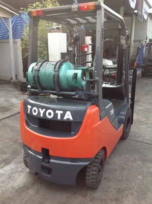 ขาย ฟอล์คลิฟต์ 1.5 ตัน TOYOTA 8FG15 LPG   AUTO  รถรุ่นใหม่ล่าสุด