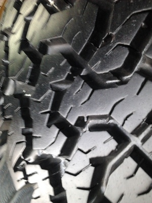 ขายยาง265/70/16 ปี 09 BF Goodrich All-Terrain T/A  1  ชุด