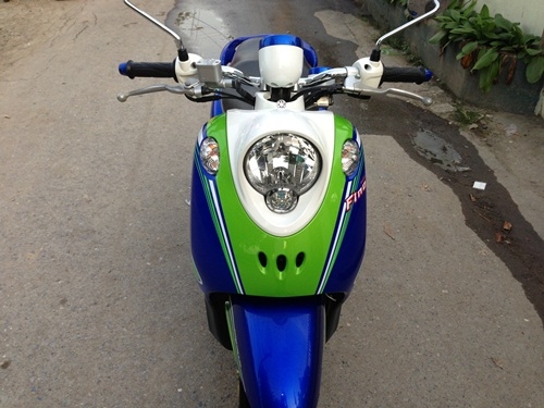 (ขายเเล้วส่งทางไปรษณีย์)ขายnew-finoสีน้ำเงิน เขียว ขาวปี2555