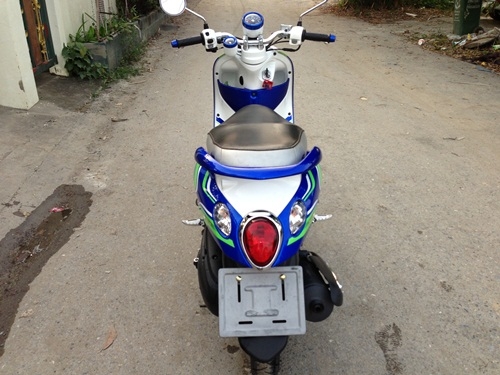 (ขายเเล้วส่งทางไปรษณีย์)ขายnew-finoสีน้ำเงิน เขียว ขาวปี2555