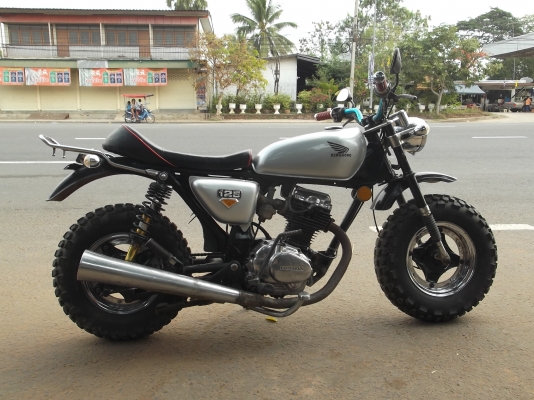 ขาย Jx 110 แต่งสไตล์ monkey มีทะเบียนพร้อมชุดโอนครบ