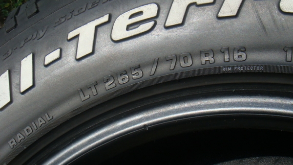 ขายยาง BF Goodrich Allterrain 265 70 r16