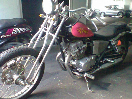 ขายรีเบล250 ทะเบียนแท้ (คุ้มๆ)เครื่องดีขับได้