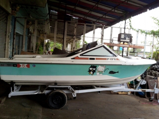 PLRASURE BOAT 17 FEET YAMAHA