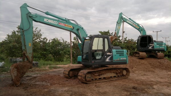 ( ขายดาวน์ ) แม็คโค KOBELCO รุ่น SK 140 ซุปเปอร์ X 910 ชั่วโมง