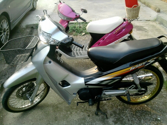honda wave 100 s ปี 46 เครื่องดี สีสวย ระบบไฟดี เอกสารพร้อมโอน