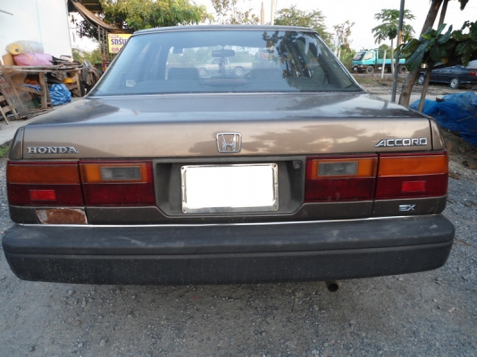 ขายรถเก๋ง HONDA-ACCORD (ตาแมว) ปี89, สีน้ำตาล
