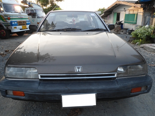 ขายรถเก๋ง HONDA-ACCORD (ตาแมว) ปี89, สีน้ำตาล