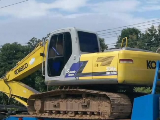 KOBELCO YN09 MARK 6 SUPER SK-200 ฉลอง 25 ปีทองของโกเบ สภาพสวยจัดทั้งคัน ภายในสวยแอร์เย็น เอวแน่น ช่วงล่างเต็มดี เอกสารเล่มทะเบียนครบพร้อมครับ