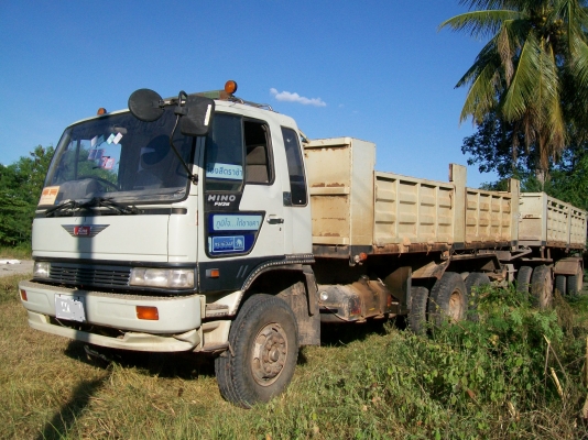 ขายถูก10 ล้อดั้มพ์HINO3M-แม่ลูก 240แรงม้าสวยจัด โทร 087-2423041