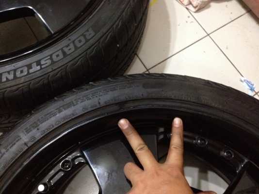 ขายแม็กซ์มือ2 ขอบ19 A/X Ray แท้ 5 รู100/114 +ยางปี11 24,000 บาทถูกด่วน