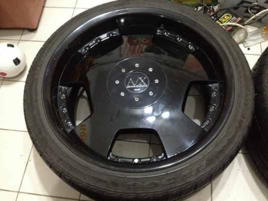 ขายแม็กซ์มือ2 ขอบ19 A/X Ray แท้ 5 รู100/114 +ยางปี11 24,000 บาทถูกด่วน