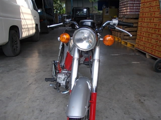 honda cd50Sรถประกอบใหม่ สภาพสดจริง สีเดิมๆทั้งคัน