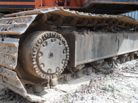 HITACHI UH025 บูมสไสด์