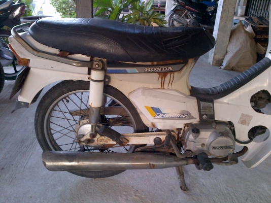 ขาย!ดรีม สีเดิม ปี33 รถเครื่องเดิม เครื่องดี พร้อมใช้ ทะเบียน+เอกสารโอน ภาษี52