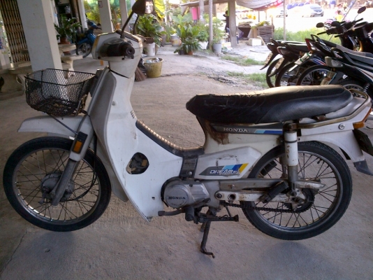 ขาย!ดรีม สีเดิม ปี33 รถเครื่องเดิม เครื่องดี พร้อมใช้ ทะเบียน+เอกสารโอน ภาษี52