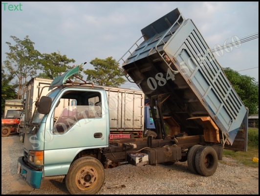 ขายด่วน รถบรรทุก 6 ล้อดั้ม ISUZU NKR 110 แรง หัวการ์ตูน (รถห้าง) ดั้มเกษตร สภาพพพร้อมใช้ ราคาสุดคุ้ม