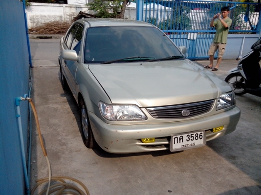 soluna 2001 abs+airbag สภาพ75\%ภายนอกมีริ้วรอยตามกาลเวลา