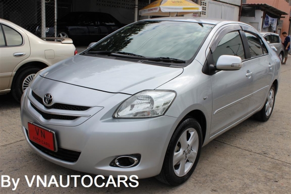 ฟรีดาวน์ 2008 TOYOTA SOLUNA VIOS 1.5 E VVTi ATรถมือเดียว LPGหัวฉีด