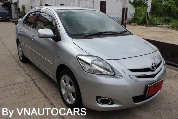 ฟรีดาวน์ 2008 TOYOTA SOLUNA VIOS 1.5 E VVTi ATรถมือเดียว LPGหัวฉีด