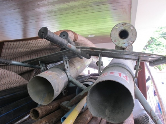 ท่อพญานาค 5"x14' และ เครื่องยนต์ 5.5 Hp