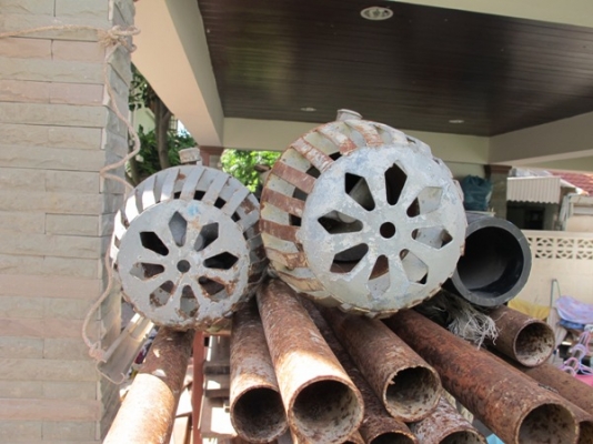 ท่อพญานาค 5"x14' และ เครื่องยนต์ 5.5 Hp