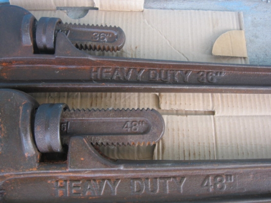 ประแจจับแป๊ป 48, 36 นิ้ว META